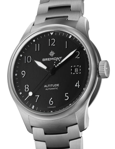 Bremont Altitude 39 Date Black Bracelet Watch