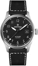 Bremont Watch Altitude 39 Date Black Leather ALT39-DT-SS-BK-L-S