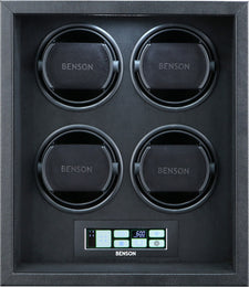 Benson Watch Winder Black Series Leather 4.22.B Black