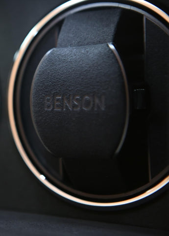 Benson Watch Winder Single Swiss Series 1.20 Black Leather
