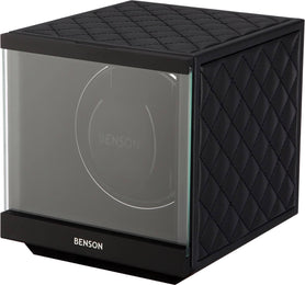 Benson Watch Winder Single Swiss Series 1.20 Black Leather