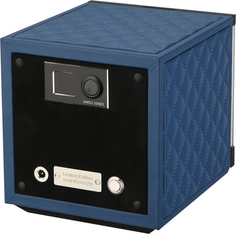 Benson Watch Winder Single Swiss Series 1.20 Blue Leather Limited Edition
