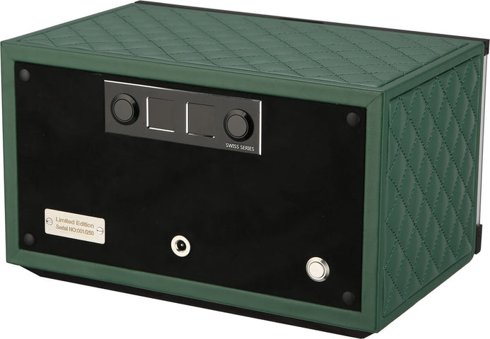 Benson Watch Winder Double Swiss Series 2.20 Green Leather Limited Edition
