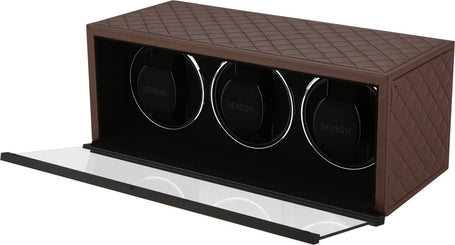 Benson Watch Winder Triple Swiss Series 3.20 Dark Brown