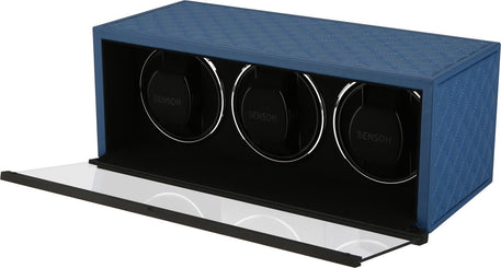 Benson Watch Winder Triple Swiss Series 3.20 Blue