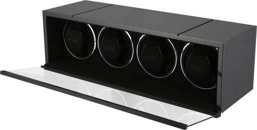 Benson Watch Winder Quad Swiss Series 4.20 Carbon Fibre