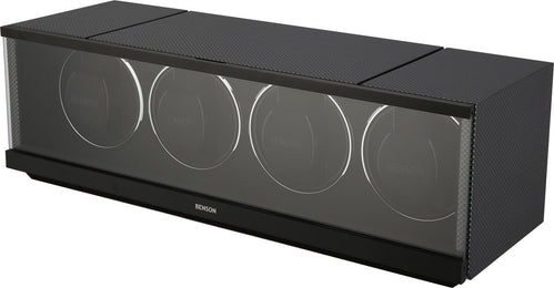 Benson Watch Winder Quad Swiss Series 4.20 Carbon Fibre
