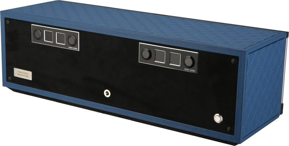 Benson Watch Winder Quad Swiss Series 4.20 Blue Leather