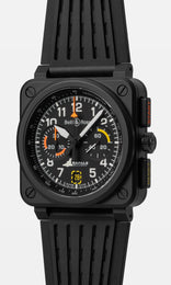 Bell & Ross BR 03 Chrono Rafale Solo Display Limited Edition Watch