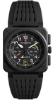 Bell &amp; Ross BR 03 Chrono Rafale Solo Display Limited Edition Watch BR0394-RSD-CE/SRB