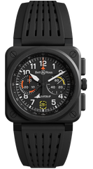 Bell & Ross BR 03 Chrono Rafale Solo Display Limited Edition Watch
