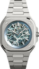 Bell &amp; Ross BR 05 Skeleton Arctic Blue Limited Edition Watch BR05A-AB-SKST/SST
