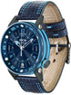 B.R.M. Watch Boat Master BM2 34mm Blue Sun BM2-34-BL-CBL-BLC