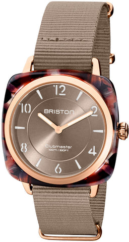 Briston Watch Clubmaster Chic HM Grey Taupe 21536.PRA.UBR.30.NT