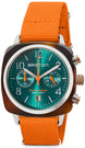 Briston Watch Clubmaster Classic Chrono Summer Vibes Orange 24140.SA.T.27.NOG