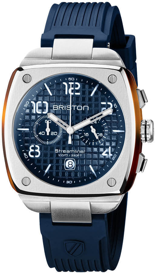 Montre BRISTON STREAMLINER URBAN ACIER ET ACÉTATE ~ 22142.S.T.15.RN Montre BRISTON STREAMLINER URBAN ACIER ET ACÉTATE ~ 22142.S.T.15.RN