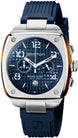 Briston Watch Streamliner Urban Chrono Navy Blue 22142.S.T.15.RNB