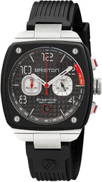 Briston Watch Streamliner Urban Chrono Rubber Black 24142.SA.B.1.RB