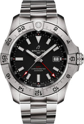 Breitling Watch Avenger Automatic GMT 44 Black Bracelet A32320101B1A1