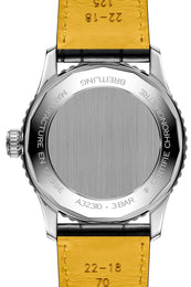 Breitling Navitimer Automatic GMT 41 Black Leather Watch