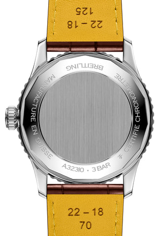 Breitling Navitimer Automatic GMT 41 Cream Leather Watch