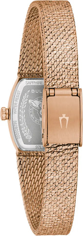 Bulova Goddess of Time Tiger Eye Stone Watch