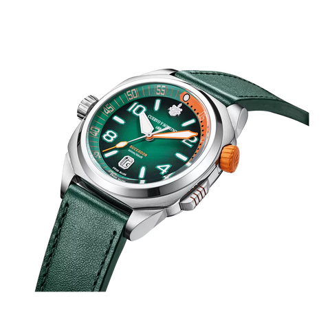 Cuervo y Sobrinos Watch Buceador Caribe Pipin Limited Edition