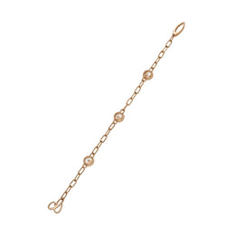 Chopard Happy Diamonds Icons 18ct Rose Gold 0.15ct Diamond Bracelet