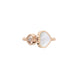 Chopard Happy Hearts 18ct Rose Gold Diamond Mother of Pearl Ring 829482-5308