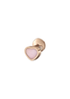Chopard Happy Hearts 18ct Rose Gold Pink Opal Single Earring