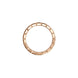 Chopard Ice Cube 18ct Rose Gold Diamond Half Set Medium Ring