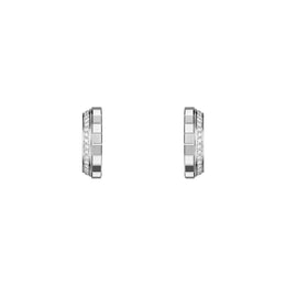 Chopard Ice Cube 18ct White Gold 0.24ct Diamond Hoop Earrings