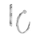 Chopard Ice Cube 18ct White Gold 0.66ct Diamond Large Hoop Earrings