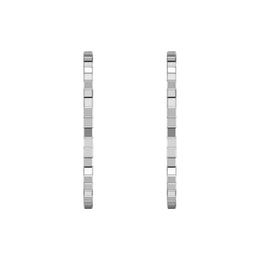 Chopard Ice Cube 18ct White Gold Hoop Earrings
