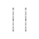 Chopard Ice Cube 18ct White Gold Hoop Earrings