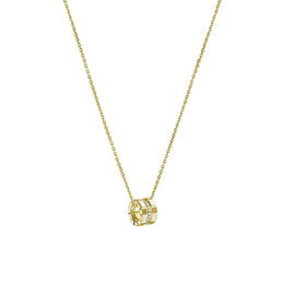 Chopard Ice Cube 18ct Yellow Gold 0.14ct Diamond Pendant