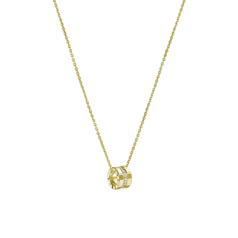 Chopard Ice Cube 18ct Yellow Gold 0.14ct Diamond Pendant