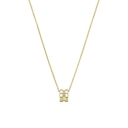 Chopard Ice Cube 18ct Yellow Gold 0.14ct Diamond Pendant