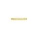 Chopard Ice Cube 18ct Yellow Gold Diamond Half Set Slim Ring 827702-0256