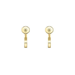 Chopard Ice Cube 18ct Yellow Gold Hoop Earrings
