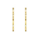 Chopard Ice Cube 18ct Yellow Gold Hoop Earrings