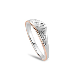 Clogau Tree of Life Filigree Silver Ring
