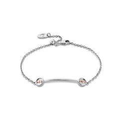 Clogau Tree of Life Insignia Curve Silver Bracelet