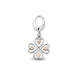 Clogau Tree of Life Insignia Silver Heart Charm