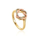 Clogau Always in My Heart 18ct Gold Diamond Ring 18GAMH0310