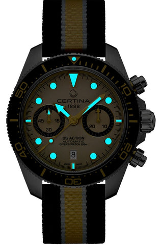 Certina DS Action Diver Chrono Watch