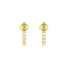 Chopard Ice Cube 18ct Yellow Gold Diamond Earrings