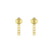 Chopard Ice Cube 18ct Yellow Gold Diamond Earrings