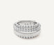 Marco Bicego Masai 18ct White Gold Coil  1.03ct Diamond Ring