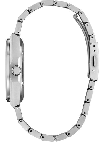 Citizen Super Titanium Zenshin Three Hands Textured Blue Watch